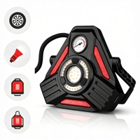 DC 5V Mini Multifunktions-Akku-Luftpumpe für Auto, Fahrrad, Motorrad, tragbarer Reifenfüller, Notfall-Arbeitsleuchte für den Außenbereich