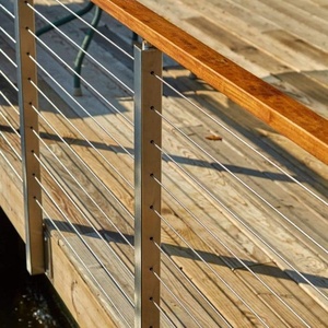 Lan can Dây cáp lan can cầu thang dây ngang lan can lan can dây ban công - Product Image 5