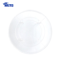 Cache-mètre rond transparent pour boîtier de compteur