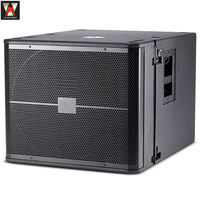 Nouveau système audio professionnel de qualité supérieure VRX-918S avec caisson de basses passif de 18 pouces pour une musique immersive