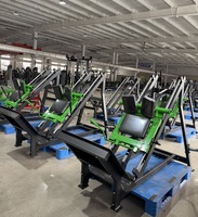 Appareil d'entraînement à la force des quadriceps en acier, machine de musculation pour extensions des jambes, pour la salle de sport et la maison.