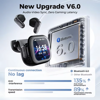 Écouteurs sans fil HTC NE68 AI Translator V6.0, qualité sonore haute définition, style intra-auriculaire TWS, clairs et confortables