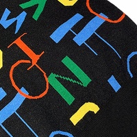 2022 personnalisé OEM & ODM hommes pull pull lettre Jacquard pull à manches longues tricoté hommes vêtements tricots coton pull hommes