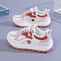 Baskets pour femmes et dames, respirantes, à semelle épaisse, style Dad Shoes, polyvalentes, pour l'été, vente en gros, pour la marche en extérieur, antidérapantes, durables