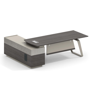 Muebles de Oficina Modernos, Escritorio de Oficina de Última Generación, Diseños de Mesa de Oficina de Lujo, Escritorio Ejecutivo para CEO, Mesa en Forma de L de MDF - Product Image 6