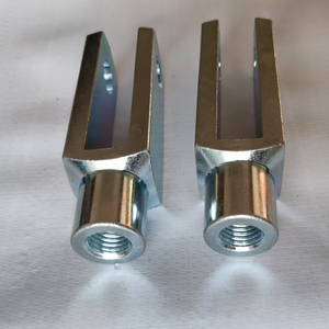 Clevis cylindrique léger DIN71752 en acier au carbone usiné avec fourche et goupille antirouille pour pièces de machines - Product Image 5