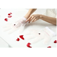 1 Paar 2-in-1 Paraffin-Badewannen-Einlagen, Baumwoll-Therapiehandschuhe und warme Handbezüge mit Lavendelduft zur Handpflege