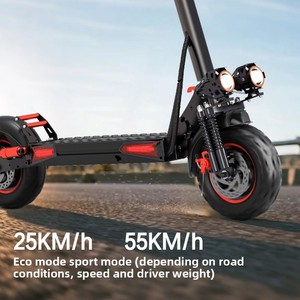 Nuevo Scooter Plegable de Aluminio para Adultos, Motor de 48V 1600W, Impermeable, 55km/h, Absorción de Impactos, Diseño Plegable, Fácil de Guardar - Product Image 5