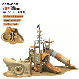 Conçu pour le terrain de jeu de pirate de qualité commerciale répond aux normes de sécurité internationales TUV ISO9001 avec une surface de <span class=keywords><strong>chute</strong></span> de sécurité - Product Image 3