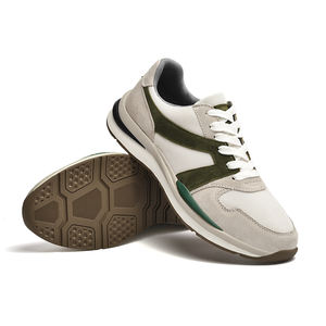 Zapatos Casuales de Moda para Hombre, Estilo Deportivo para Correr y Caminar, Transpirables, de Malla y Cuero Genuino - Product Image 4