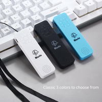 Lecteur MP3 de sport ultra-mince avec écran de haut-parleur pour étudiants et coureurs prend en charge jusqu'à 16 Go de carte TF Radio FM Ape Support