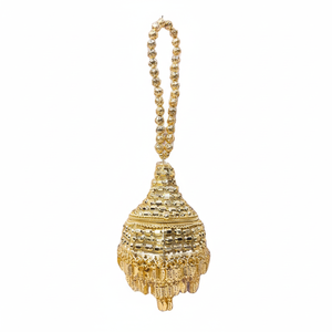 Bolso de Mano de Metal y Piedra de Cristal Hecho a Mano para Mujer, Bolsos de Noche de Material de Hierro para Prestigiosas Ocasiones de Fiesta - Product Image 1