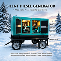 Genset Mobile untuk Disewa, Set Generator Diesel dengan Performa Kelas Industri dan AVR untuk Sekolah