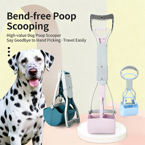 Eco-Friendly Plastic Travel Foldable Portable <strong>Dog</strong> <strong>Poop</strong> Scooper love at Home Fashion - Product Image 1