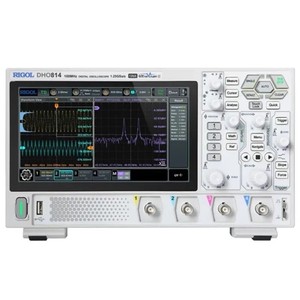 Oscilloscope numérique RIGOL DHO802/DHO804/DHO812/DHO814 2/4 canaux 70/100 MHz, 12 bits, 1GSa/Sec, profondeur de mémoire 25MPts, dimensions 38*28*19cm - Product Image 3