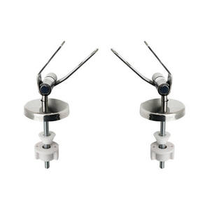 Kit de charnières en acier inoxydable Mod S01 pour l'installation de quincaillerie de porte de meuble - Product Image 1