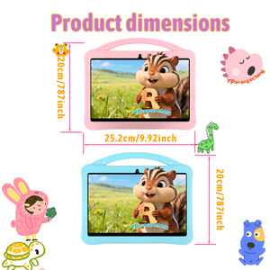 Bán Chạy Nhất Mới Thông Minh Trẻ Em Máy Tính Bảng HD Dual Camera 4000MAh Android 13 MTK Octa Lõi 4GB Wi-Fi GSM Giáo Dục Parental Control - Product Image 2