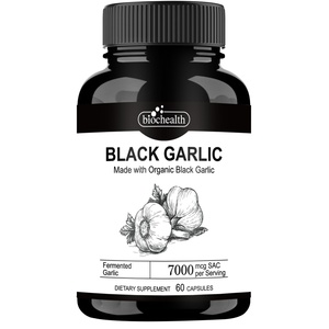 Organik Sarımsak Yağı Kapsülü 380mg 500mg Saç Bakım ve Uzama Desteği Toptan Kokusuz Siyah Sarımsak Kapsülleri - Product Image 1