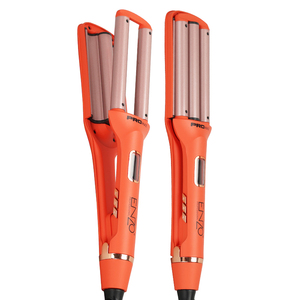 <span class=keywords><strong>Fer</strong></span> à friser ENZO Deep Wave 19MM 22mm 25MM, <span class=keywords><strong>fer</strong></span> à friser à trois tubes, <span class=keywords><strong>fer</strong></span> à friser professionnel pour salon, baguette à friser en céramique - Product Image 1