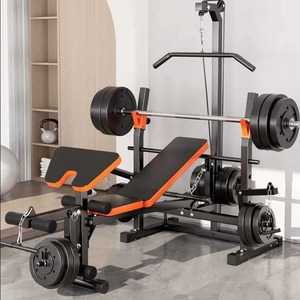 Coosport Giá tập thể dục gấp ngồi xổm có thể điều chỉnh băng ghế dự bị Báo Chí Giá gấp băng ghế dự bị Báo Chí giường đa chức năng trọng lượng - Product Image 2