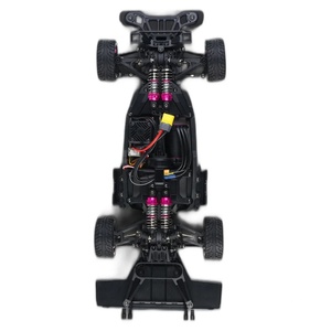 Coche de Carreras Todoterreno 1:10 con Modo de Tracción en Dos y Cuatro Ruedas, Simulación de Modelo, Control Remoto 2.4G, Juguetes de Regalo con Control de Luces - Product Image 3