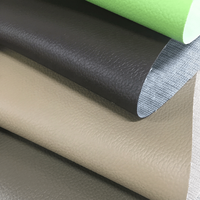 Tissu en cuir PVC recyclé, écologique, imperméable, ignifuge BS5852 CA117, cuir synthétique pour canapé, siège de voiture, rembourrage