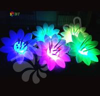 Fleur géante gonflable pour la décoration de scène de danse