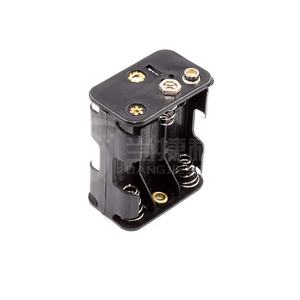 Aa Batterij Box Met Gesp <span class=keywords><strong>2</strong></span>/3/4/6/8 Serie 3v 6V 12V Dubbele Laag Rug Met Batterij 9V Gesp - Product Image 2