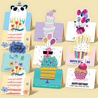 Cartes de remerciement pliables A6 écologiques personnalisées pour les affaires de perruque Logo en relief et enveloppe incluse