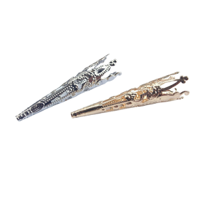 อุปกรณ์ทำผมโบราณแบบซินด้า วัสดุทำมือ DIY: ถาดดอกไม้ทรง<span class=keywords><strong>ก</strong></span>รวยทองเหลือง, ปิ่นปั<span class=keywords><strong>ก</strong></span>ผม, ลู<span class=keywords><strong>ก</strong></span>ปัดยาวปลายแหลม - Product Image 1