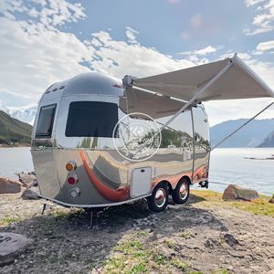 Remolque de Acero Inoxidable 2025 con Cama Doble en Venta, Remolque de Camping de Lujo, Caravana Familiar - Product Image 6