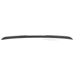 Aileron de toit arrière en plastique ABS Haosheng, aspect fibre de carbone, pour Chrysler 300C 2011-2018 - Product Image 3