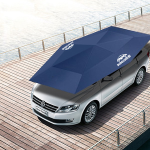 Dingku Automatic Car Sunshade 4.2m x 2.2m Fiberglass Oxford Cloth Sun Protection For VW Cars - Product Image 1