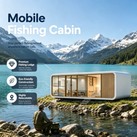Maison préfabriquée Apple Cabin insonorisée pour Airbnb, intérieur insonorisé pour un espace calme, privé et confortable, personnalisation disponible