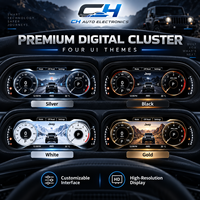 Pour Jeep Wrangler JK 2011-2017 Affichage du tableau de bord numérique Mise à niveau OTA