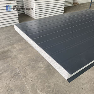 사용자 정의 40mm 야외 외벽 EPS 샌드위치 패널 하이 퀄리티 폼 SIP 패널 시트 보드 절연 절연 주택 - Product Image 1