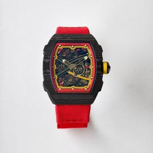 Montre mécanique entièrement automatique avec boîtier en fibre de carbone ultra-fin - Nouveau modèle 2026 - Montre mécanique pour homme de qualité supérieure - Product Image 4