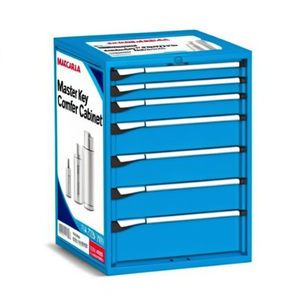 Fami Master Key Comfort Drawer <b>Cabinet</b> 7 Drawers 714x726x1000 Mm Dark <b>Grey</b> Ral7000 Tool Storage - Product Image 2