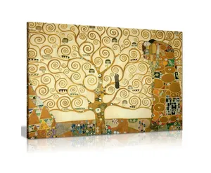 Gustav Klimt The Tree Of Life Canvas painting Wall Art Picture Print Home Decor famous artists frames picture wall art