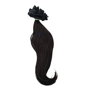 Extensions de cheveux naturels indiens Remy ondulés, 100% cuticules alignées, à clipser, 100g - Product Image 1