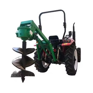 Tarière de sol montée sur tracteur avec boîte de vitesses et entraînement hydraulique, pour le forage de trous profonds, pour excavatrices de 1 tonne, garantie 1 an H - Product Image 4