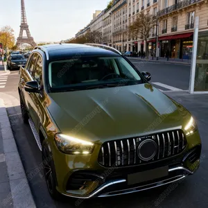 สำหรับ Mercedes Benz GLE W167 GLE350 GLE450 Sport Edition 2024 2025 ชุดตกแต่งตะแกรงช่องลมด้านหน้ารถยนต์ - Product Image 5