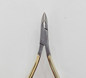 Professional Stainless Steel <b>Nail</b> Nippers Straight Blade 10mm Jaw Flat Shape Finger <b>Nail</b> <b>Tool</b> Adult Use Simple Style KSA Nippers - Product Image 2