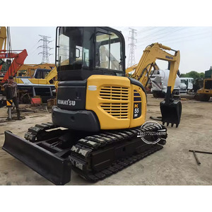 Excavadoras Usadas de 5.5 Toneladas, Mini Excavadora Komatsu Pc55 en Venta, Excavadora de Segunda Mano KOMATSUPc55, Excavadora de Cadenas Pc55mr - Product Image 1