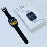 Reloj Inteligente L16 2026, Pantalla Grande, Llamadas Bluetooth, Resistente al Agua, Monitor de Actividad, Hiwatchpro, Ultrafino, para Hombre y Mujer