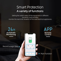 Iventory Smart Home WiFi Switch Télécommande sans fil MCB RCCB RCBO TUYA Tension nominale 220V