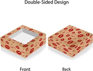 Boîtes de friandises pour la Saint-Valentin, boîte en papier transparente pour fête d'amour de la Saint-Valentin, boîte cadeau en papier en forme de cœur pour la Saint-Valentin - Product Image 5