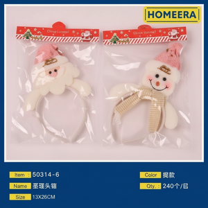 Fasce di natale all'ingrosso 240 pezzi Per scatola in poliestere e materiale plastico - Product Image 1