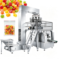Machine d'emballage automatique de bonbons et de sucre en doypack, machine d'emballage de snacks, de frites, de chips, de céréales, de graines, de sachets à fermeture éclair