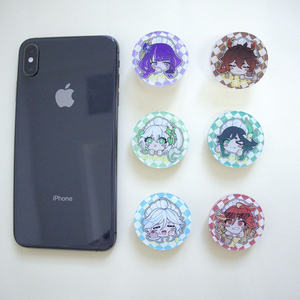 Customized Anime Acrylic Cartoon for Mobile Phone Stand with Durable Design KOI FISH Brand for Activity Present